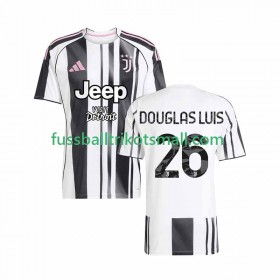 Fußballtrikots Juventus Douglas Luiz 26 2025-2026 Kurzarm Heimtrikotsatz kaufen